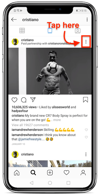 download instagram video android step 1